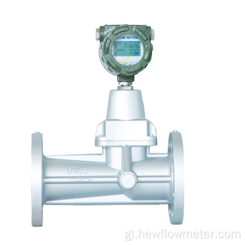 Contador de fluxo de vórtice de vórtice de precesión estable e fiable